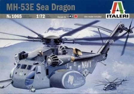 Italeri 1/72 Mh-53e Sea Dragon Model Kit — box art