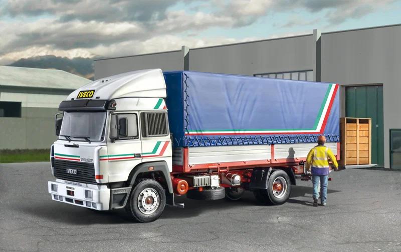 Italeri Iveco Turbostar 190 42 Trk1 24 Model Kit — official product photo 1