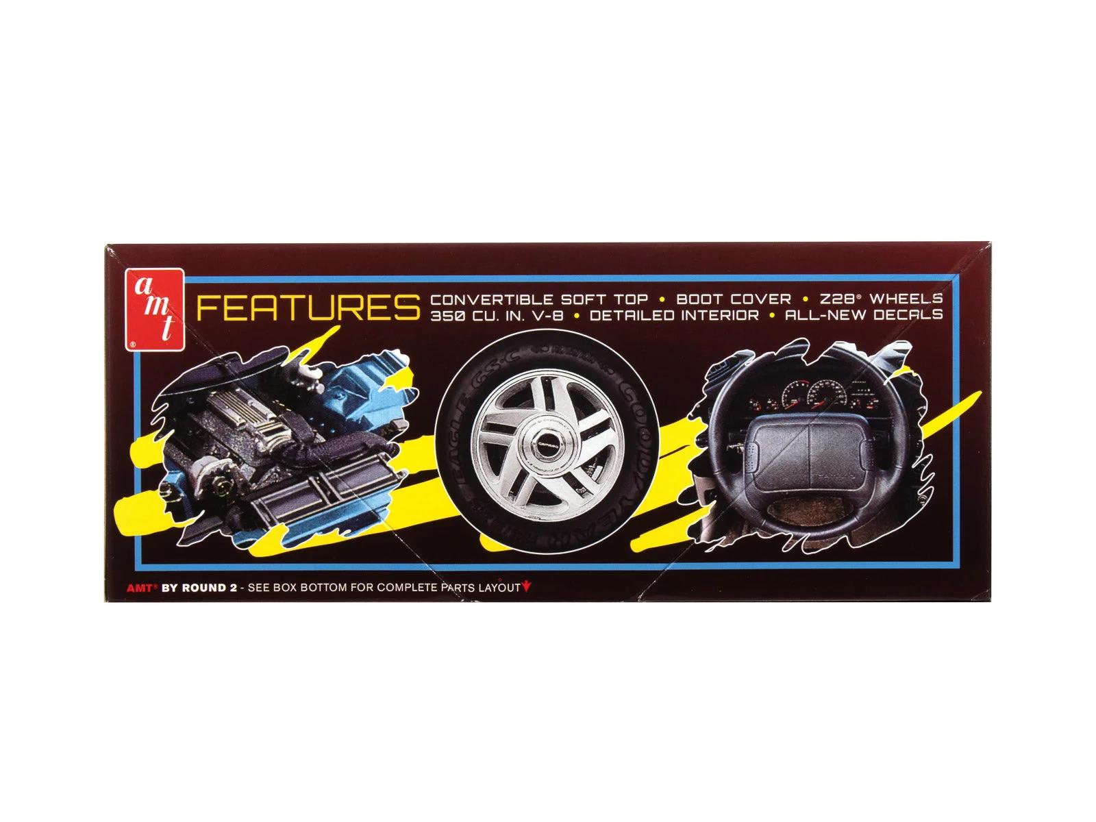 AMT 1/25 96chevy Camaro Z 28 Convertible Model Kit — official product photo 4