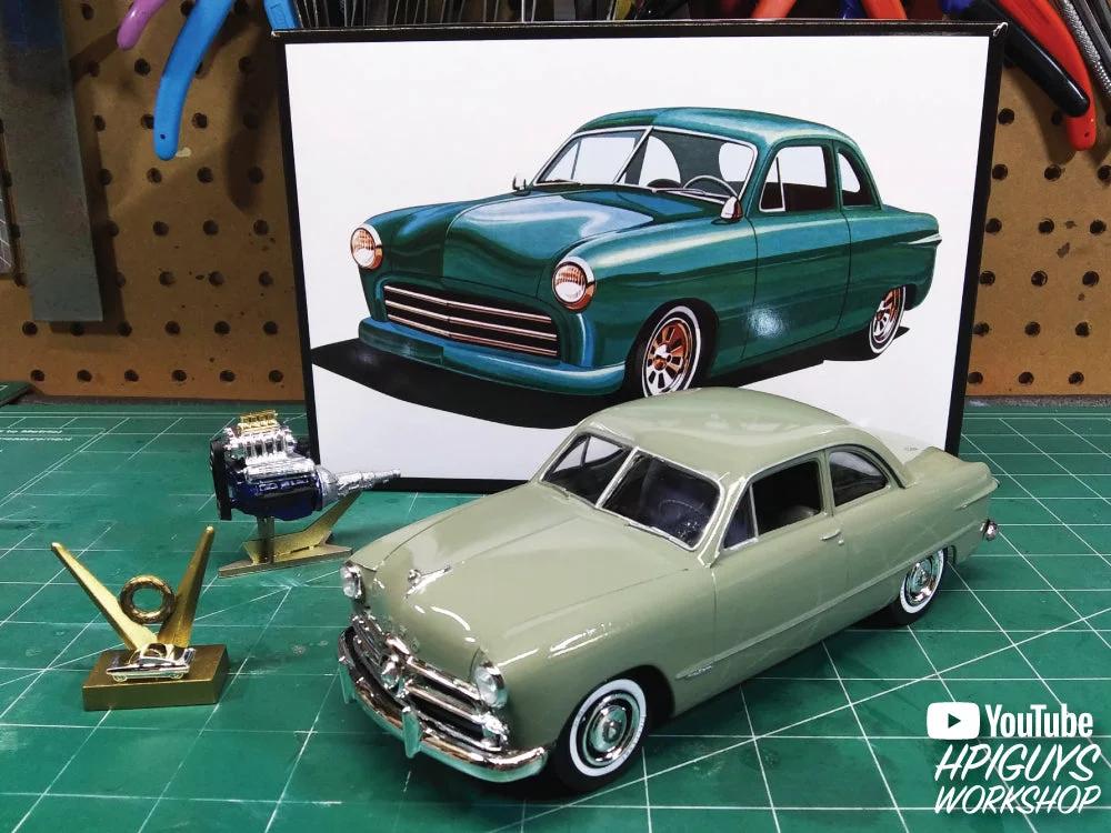 AMT 1/25 49 Ford Coupe 49er Model Kit — official product photo 5