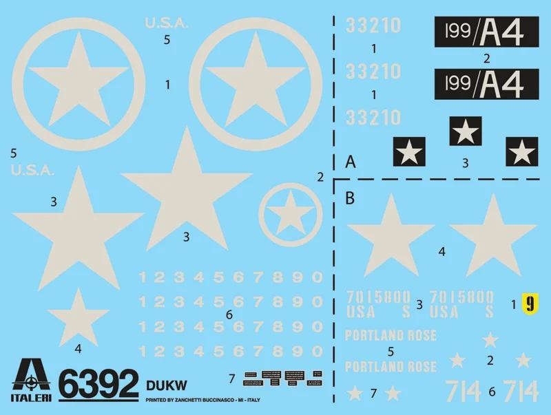 Italeri 1/35 Dukw Model Kit — official product photo 3
