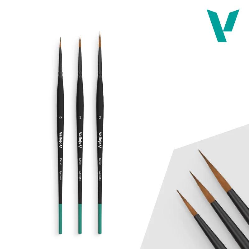 Vallejo Detail Design Brush Set 0-1-2 — product photo