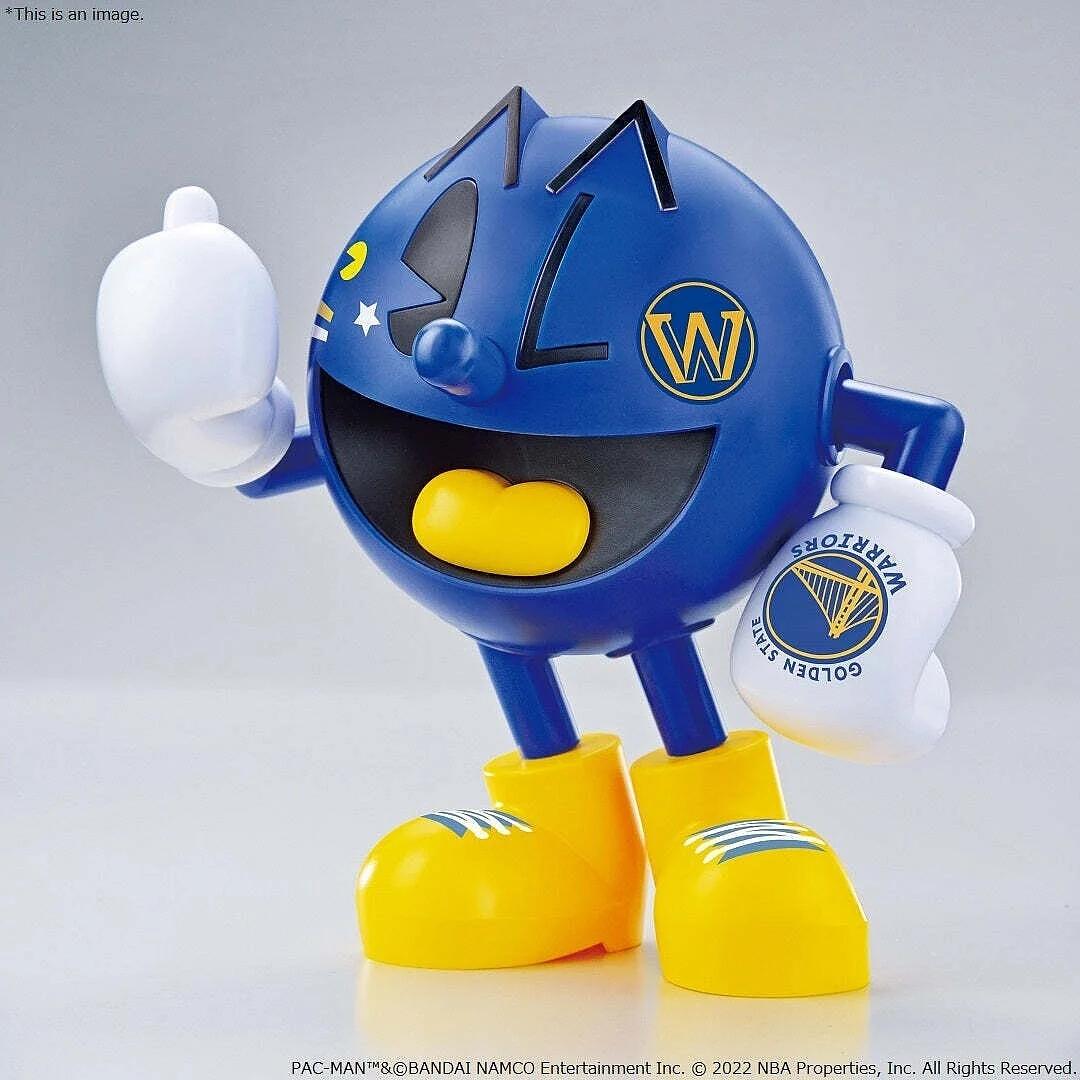 Bandai Golden State Warriors Pac-man Entry Grad Model Kit — official product photo 1