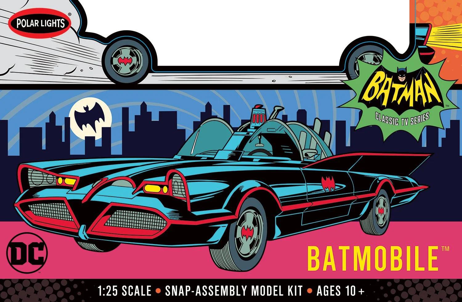 Polar Lights 1/25 Tv Batmobile Together Model Kit — official product photo 1