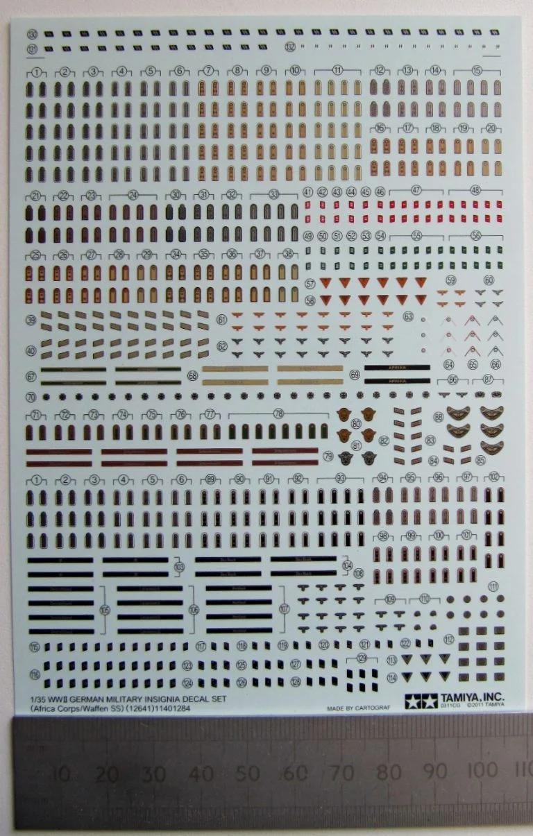 Tamiya Ww-ii German Insignia Decal 2 — product photo