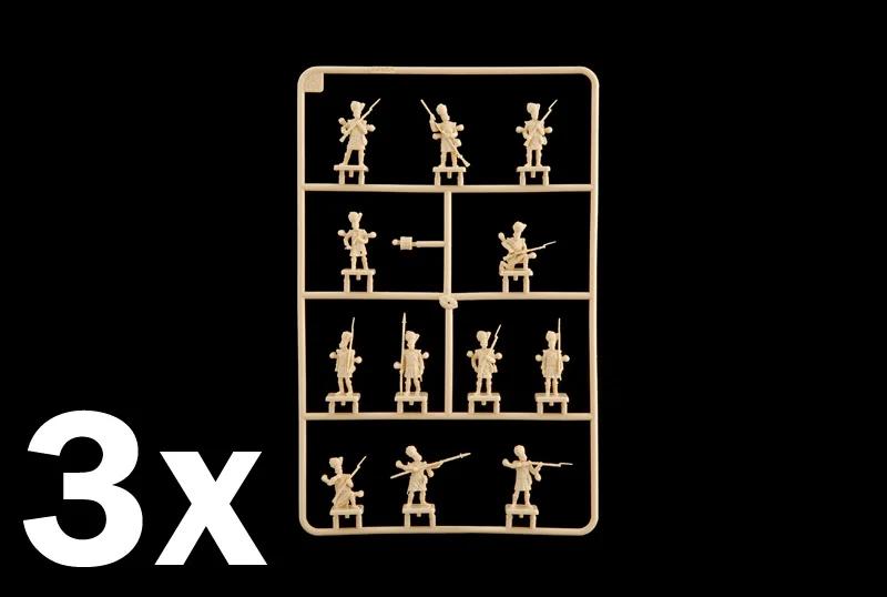 Italeri 1/72 Scots Infantry Napol Wars Model Kit — official product photo 4