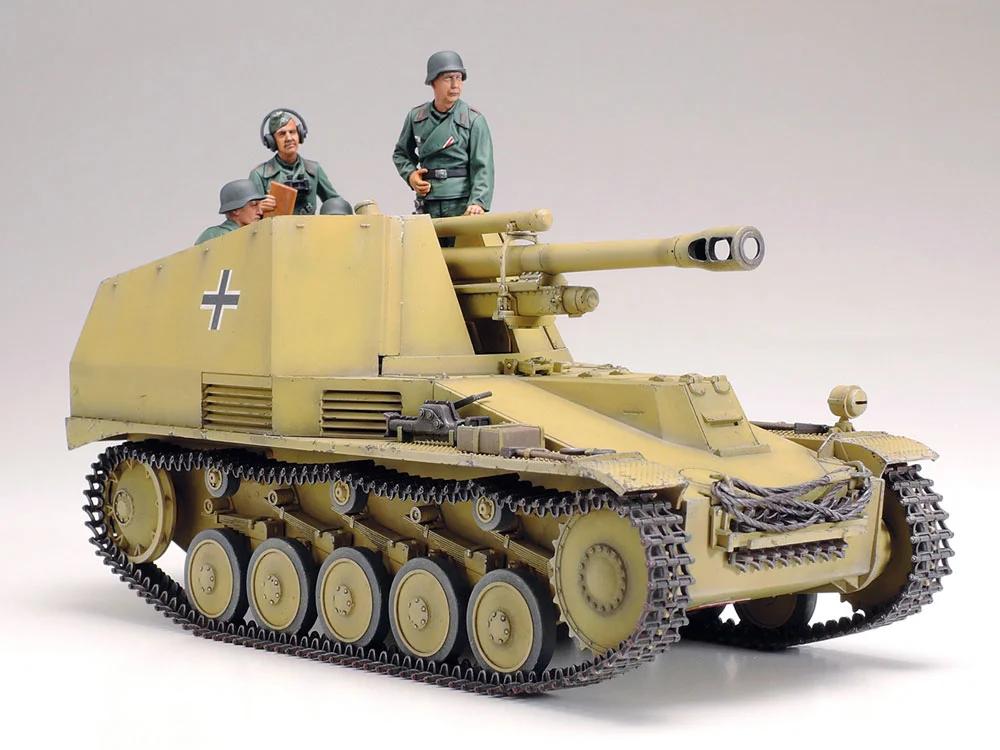 Tamiya 1/35 German SP Howitzer Wespe Model Kit — official product photo 3