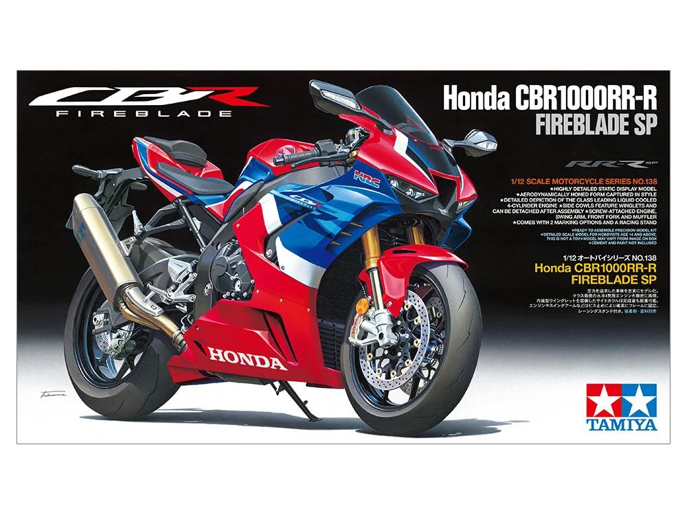 Tamiya 1/12 Honda Cbr1000rr-r Fireblade SP Model Kit — official product photo 1