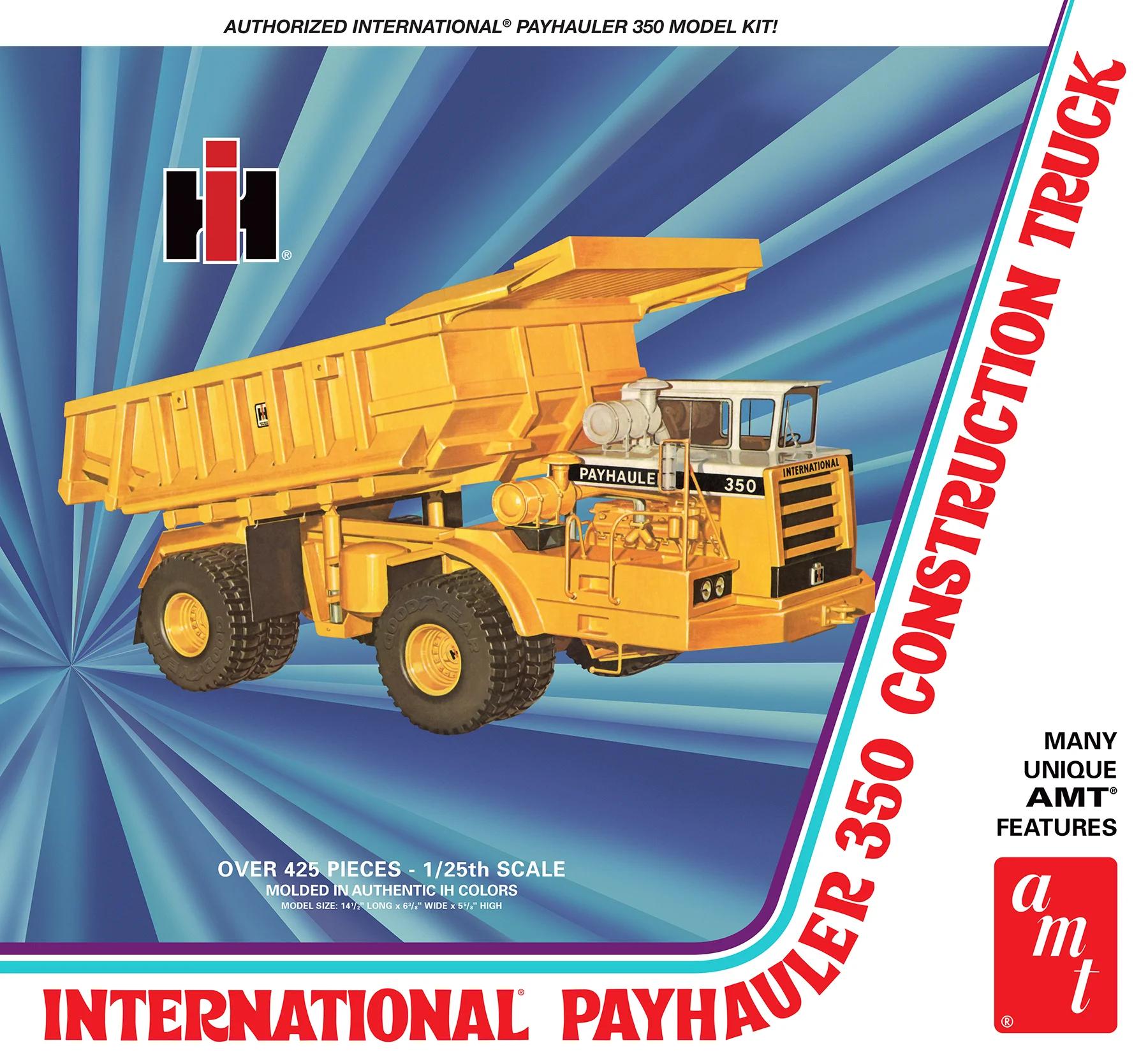 AMT 1/25 International Payhauler 350 Dump Tr Model Kit — box art