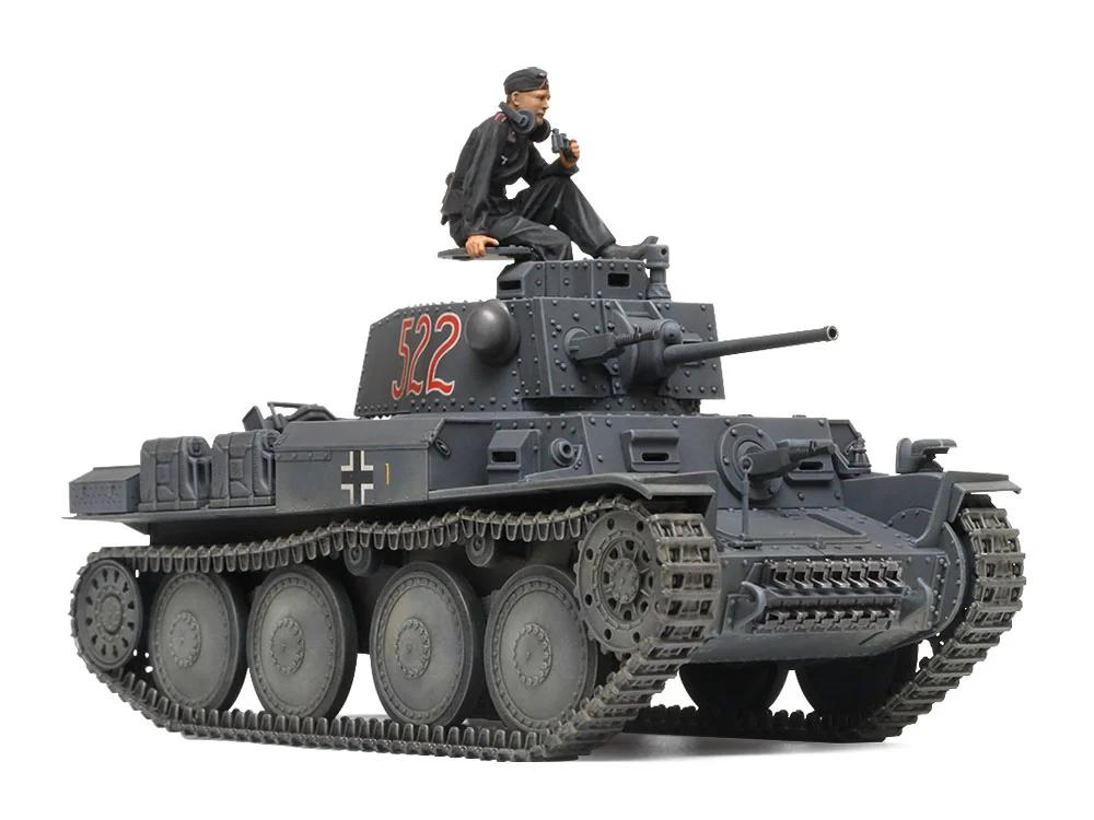 Tamiya 1/35 Panzer 38tausf E F Model Kit — official product photo 2