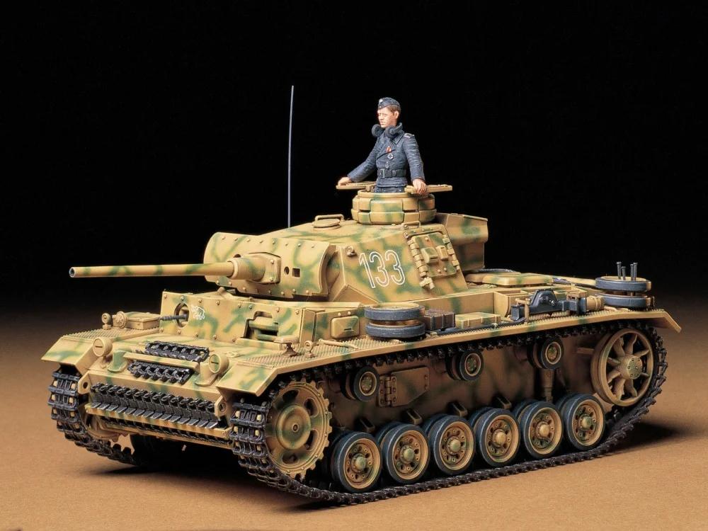 Tamiya 1/35 Pz Kpfw III Ausf L Model Kit — official product photo 1