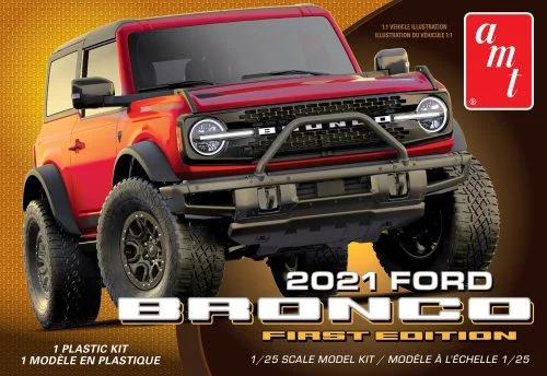 AMT 1/25 21 Ford Bronco 1st Edition Model Kit — box art