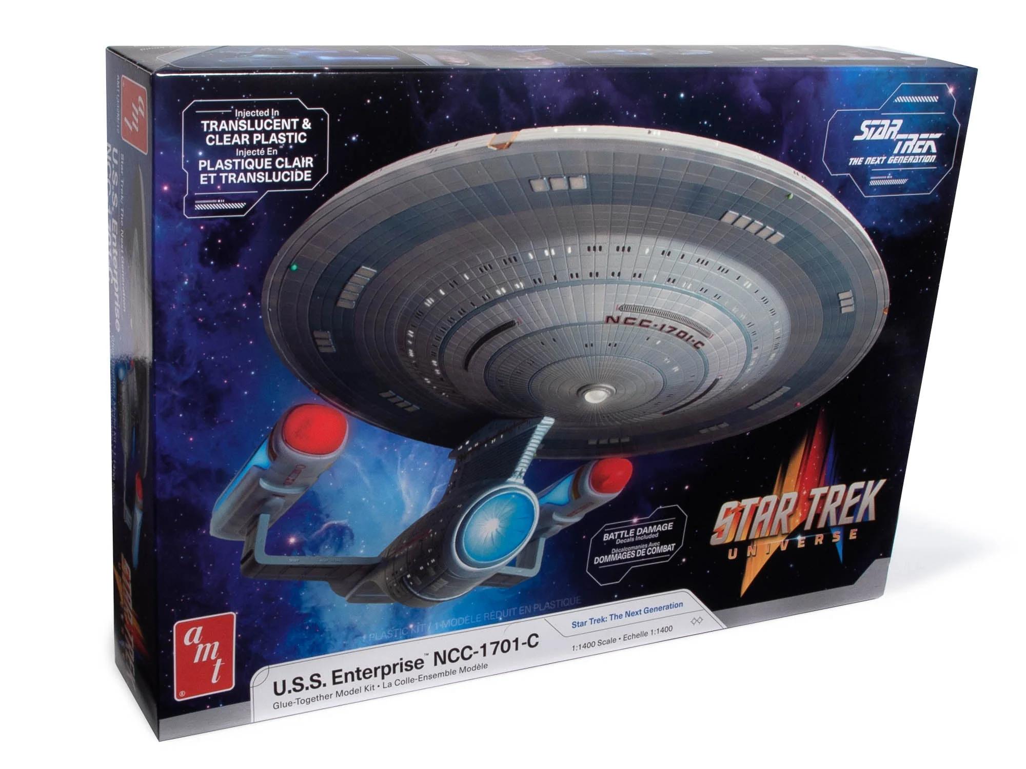 AMT 1/1400 Star Trek U S S Enterprise 1701c Model Kit — official product photo 1