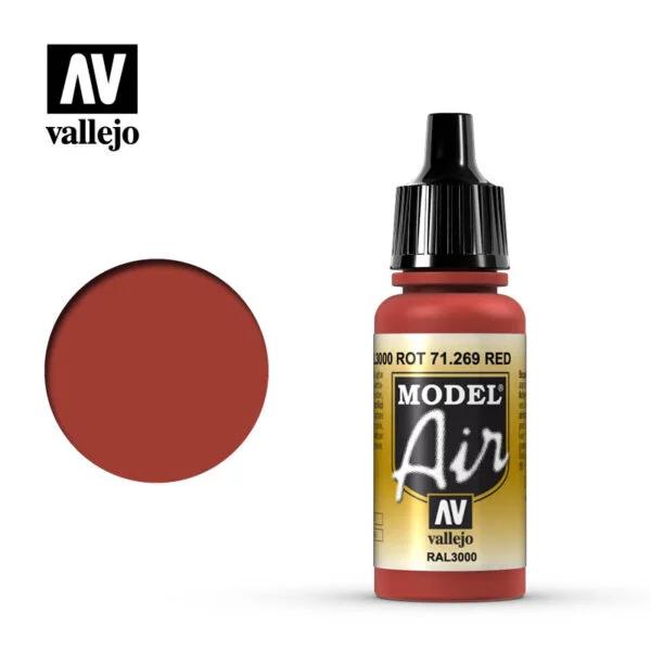 Vallejo Air Red Ral3000 6pk