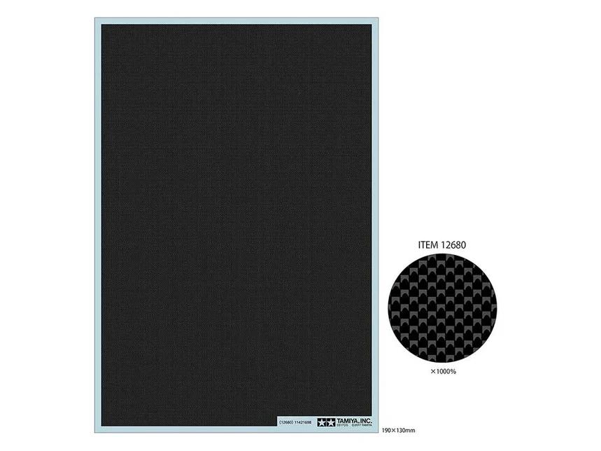 Tamiya Carbon Pat Decal Weave X Fine — product photo