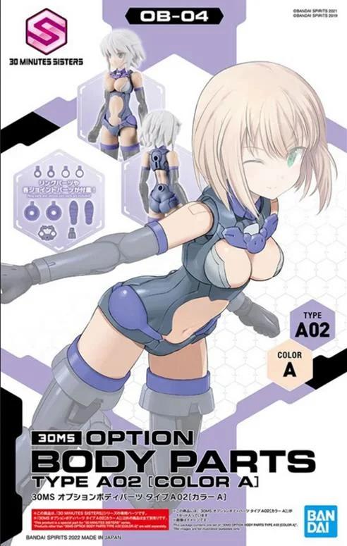 Bandai 1/144 30MS Option Body Parts A02 Color Model Kit — product photo