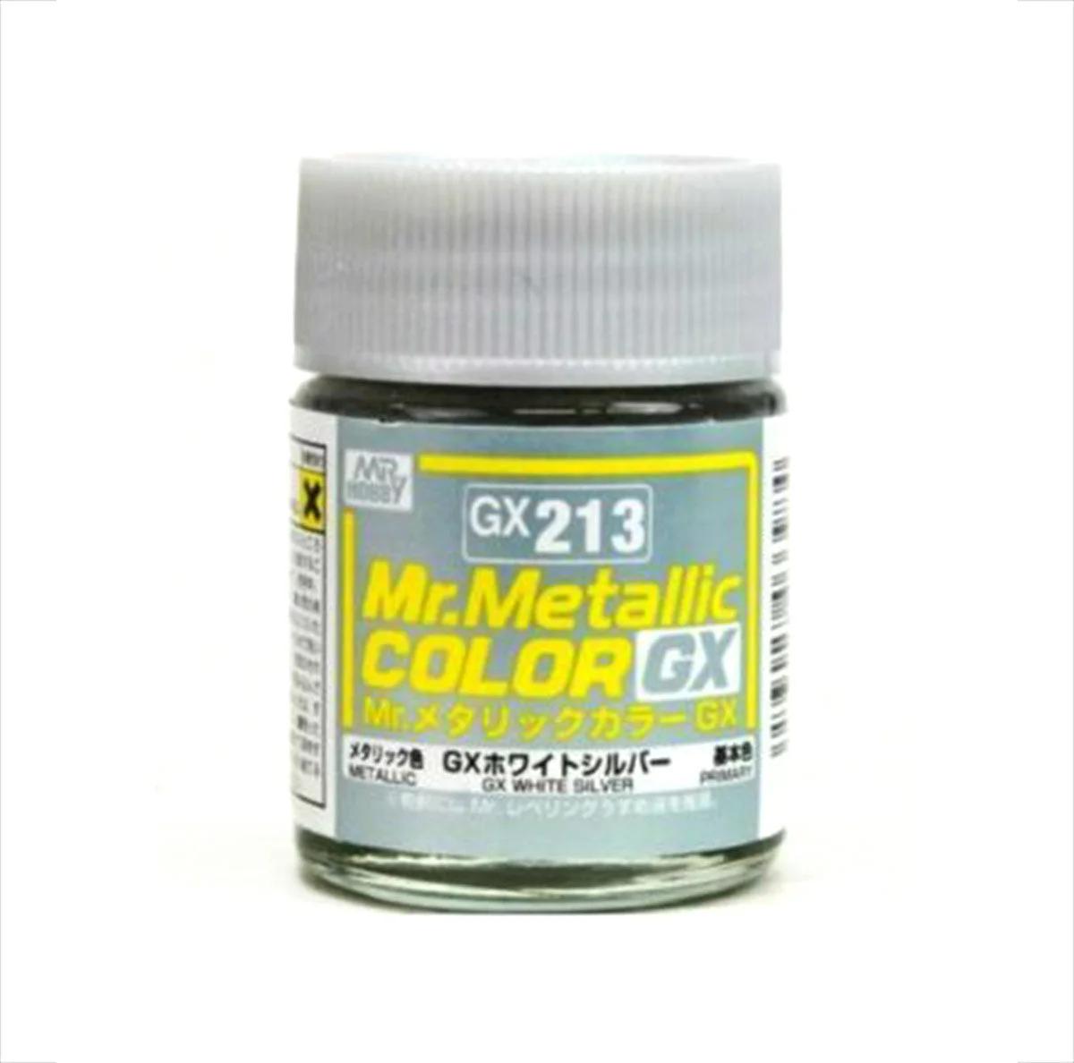 Mr. Metallic Color GX GX213 Metallic White Silver 18ml — product photo