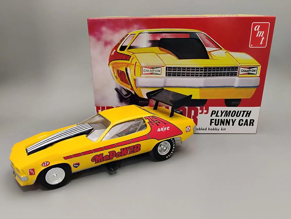 AMT 1/25 Mopower Plymouth Funnycar Model Kit — official product photo 2