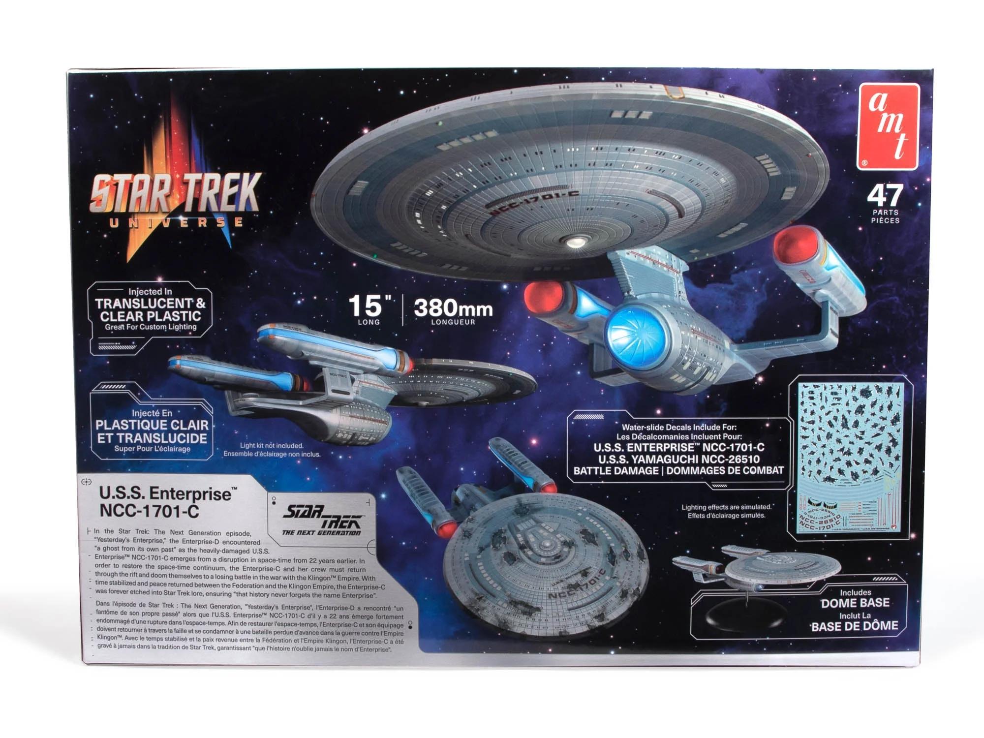 AMT 1/1400 Star Trek U S S Enterprise 1701c Model Kit — official product photo 4