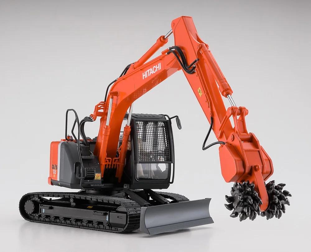 Hasegawa 1/35 Hitachi Excavator W Cutter Heads — official product photo 2