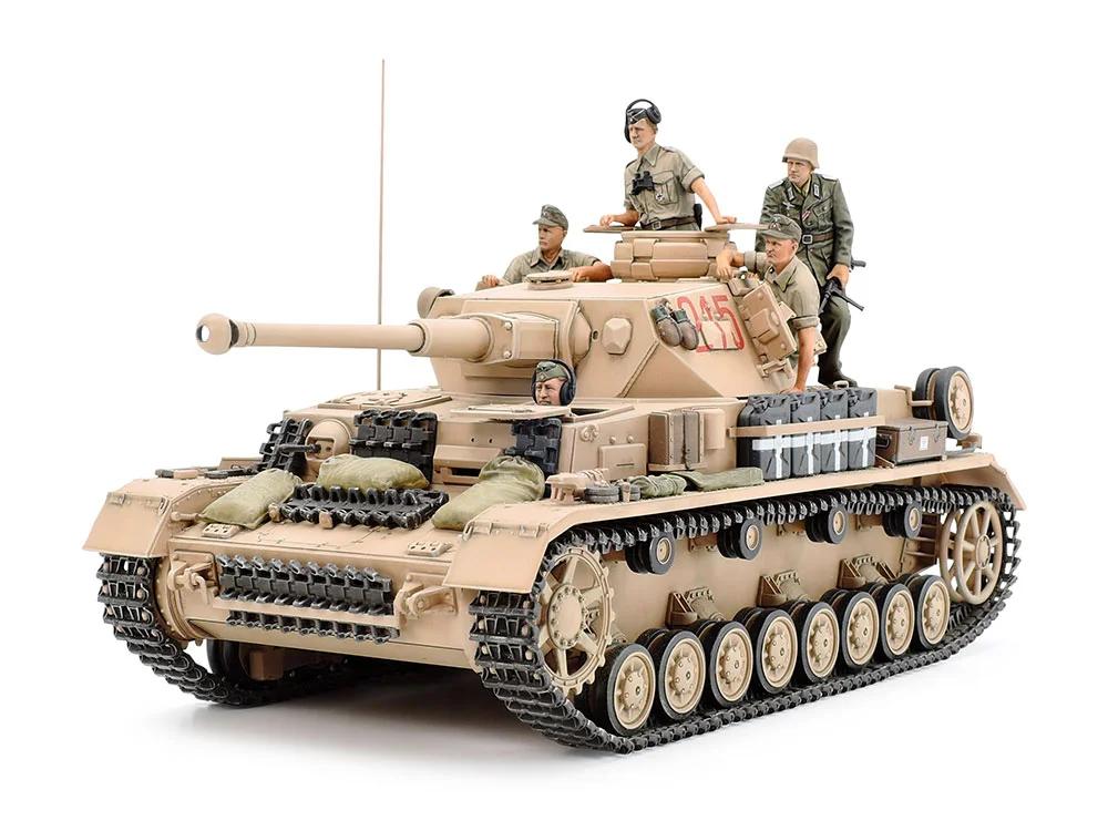 Tamiya 1/35 German Tank Panzerkampfwagen IV Aus Model Kit — official product photo 2