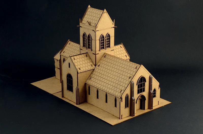 Italeri 1/72 Battle Normandy Sainte Mere Model Kit — official product photo 4