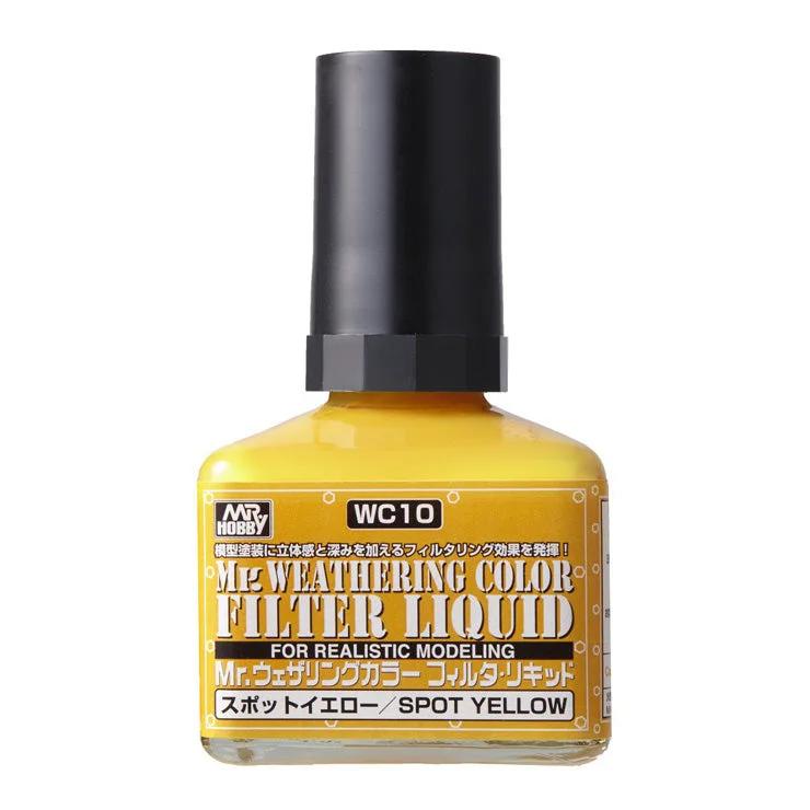 WC10 Mr. Weathering Color Filter Liquid Yellow 40ml — product photo