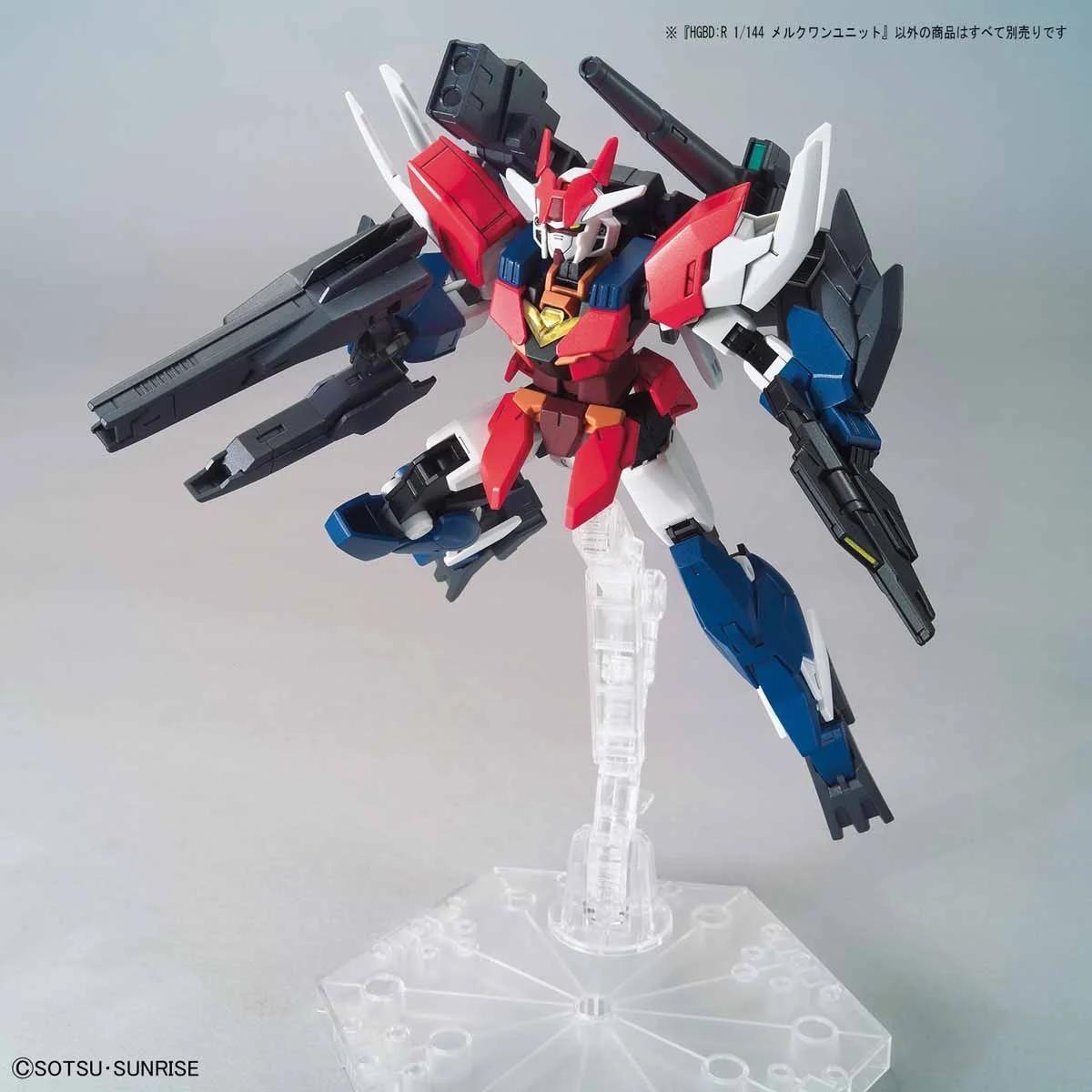 Bandai 1/144 HG Mercuone Unit Build Divershgbd Model Kit — official product photo 3