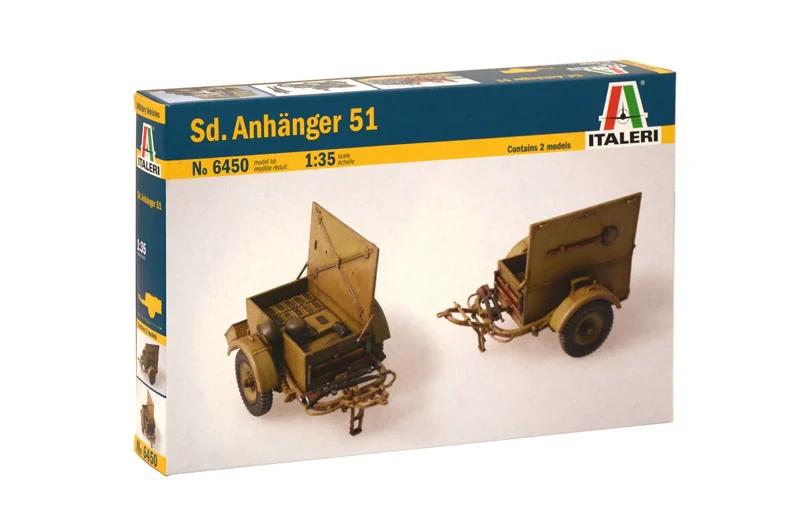 Italeri 1/35 SD Anhanger 51 Model Kit — official product photo 2