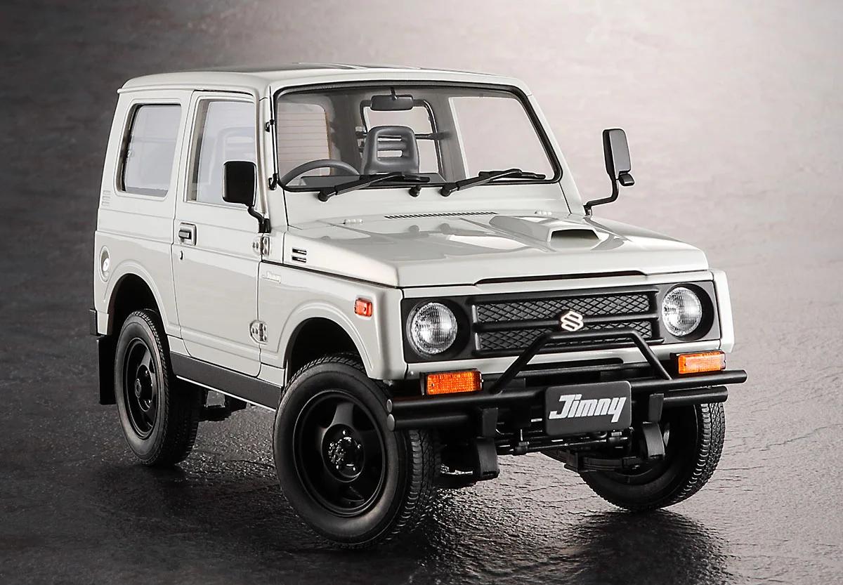 Hasegawa 1/24 Suzuki Jimny W Grill Guard Model Kit — official product photo 3