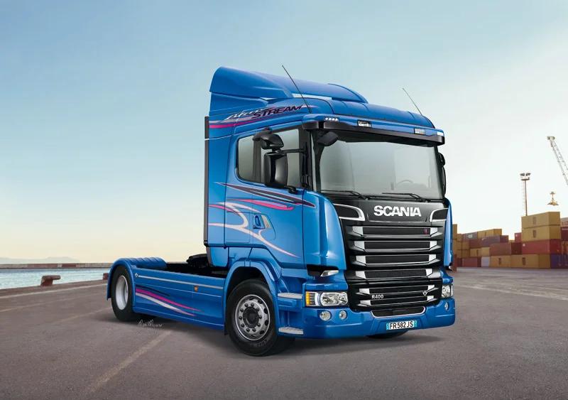 Italeri 1/24 Scania R400 Streamline Model Kit — official product photo 1