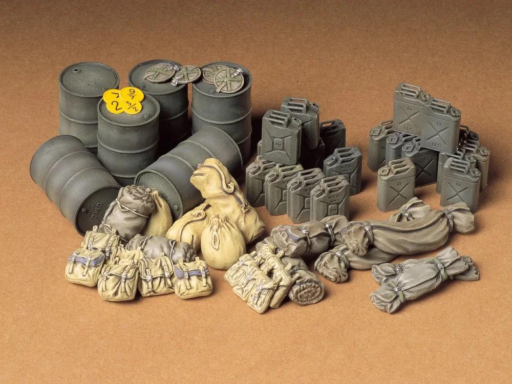 Tamiya 1/35 Allied Vehicle Acces Set Model Kit — official product photo 2