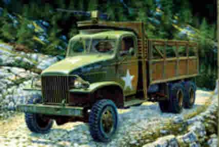 Italeri 1/35 Gmc 2 5t 6x6 Truck 80th Anniv Dday Model Kit — box art