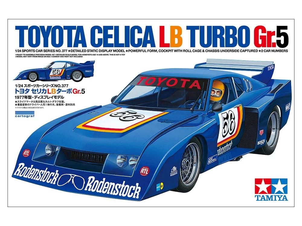 Tamiya 1/24 Toyota Celica Lb Turbo Gr 5 Model Kit — official product photo 1