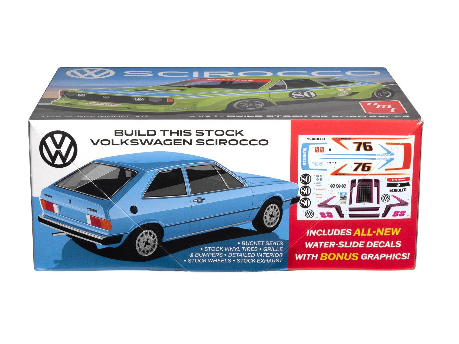 AMT 1/25 Volkswagen Scirocco T Champ Model Kit — official product photo 3