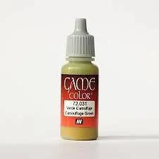 Vallejo Game Color Camo Green 6pk