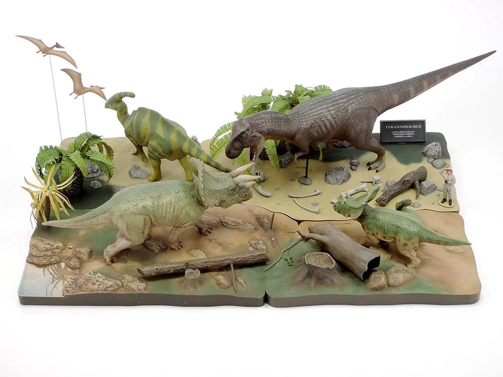 Tamiya Chasmosaurus Diorama Model Kit — official product photo 2