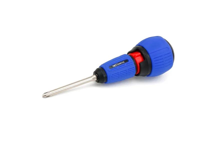 Tamiya Ratcheting Screwdriver Pro W Bit L Model Kit — product photo