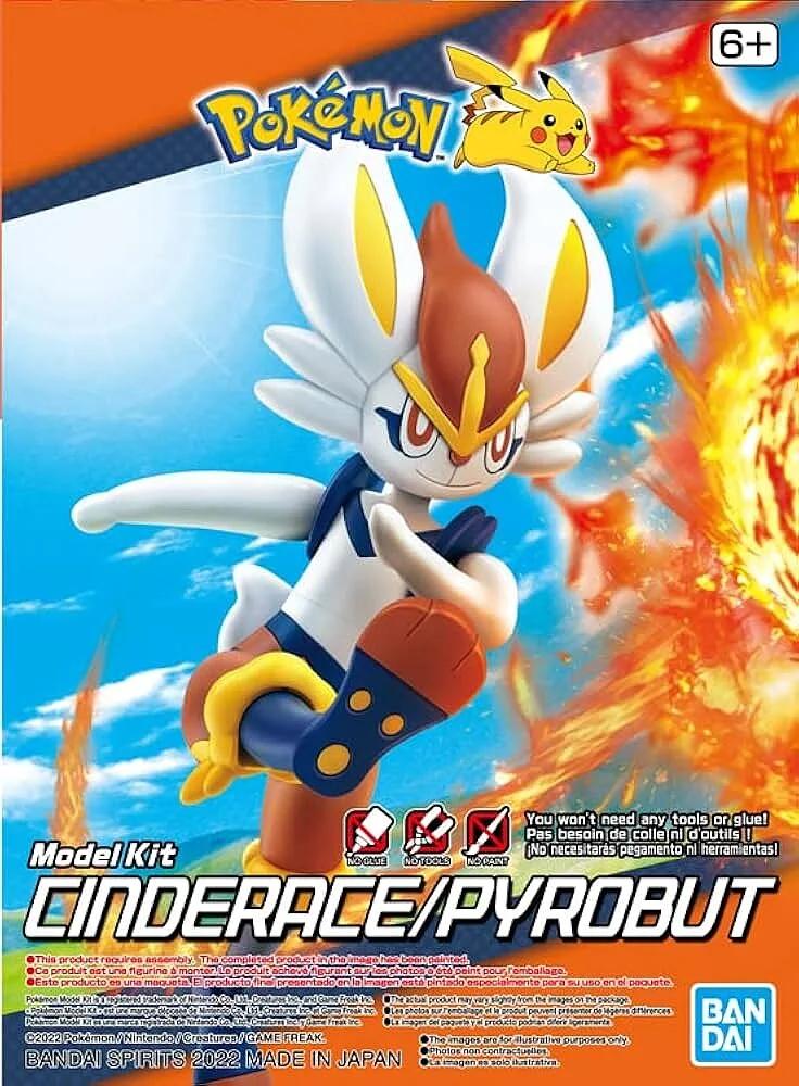 Bandai 50 Cinderace Pokemonmodel Model Kit — official product photo 1