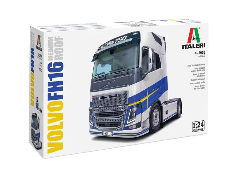 Italeri 1/24 Volvo Fh16 Medium Roof — product photo