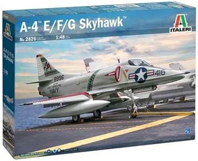 Italeri 1/48 A-4E F G Skyhawk Model Kit — box art