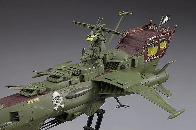Hasegawa Captain Harlock Space Pirate 1st Ship Model Kit — official product photo 3