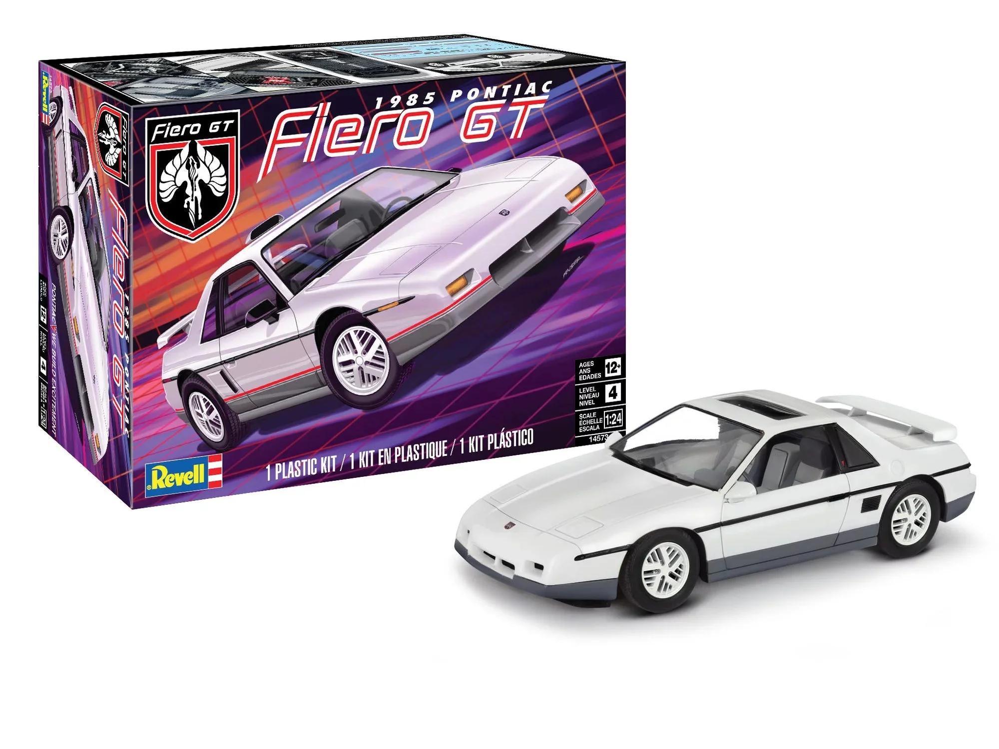 Revell 1/24 1985 Pontiac Fiero Gt Model Kit — official product photo 1