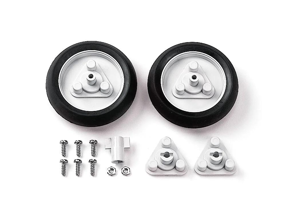Tamiya Narrow Tire Set 58mm 1pr Model Kit — official product photo 1