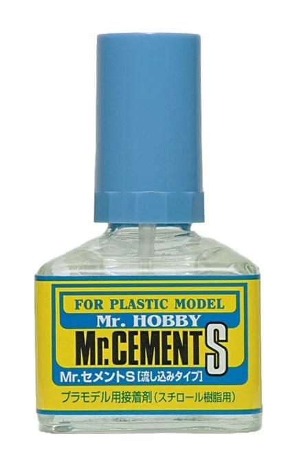 GSI Creos Mr. Hobby MC129 Mr. Cement S 40ml — product photo
