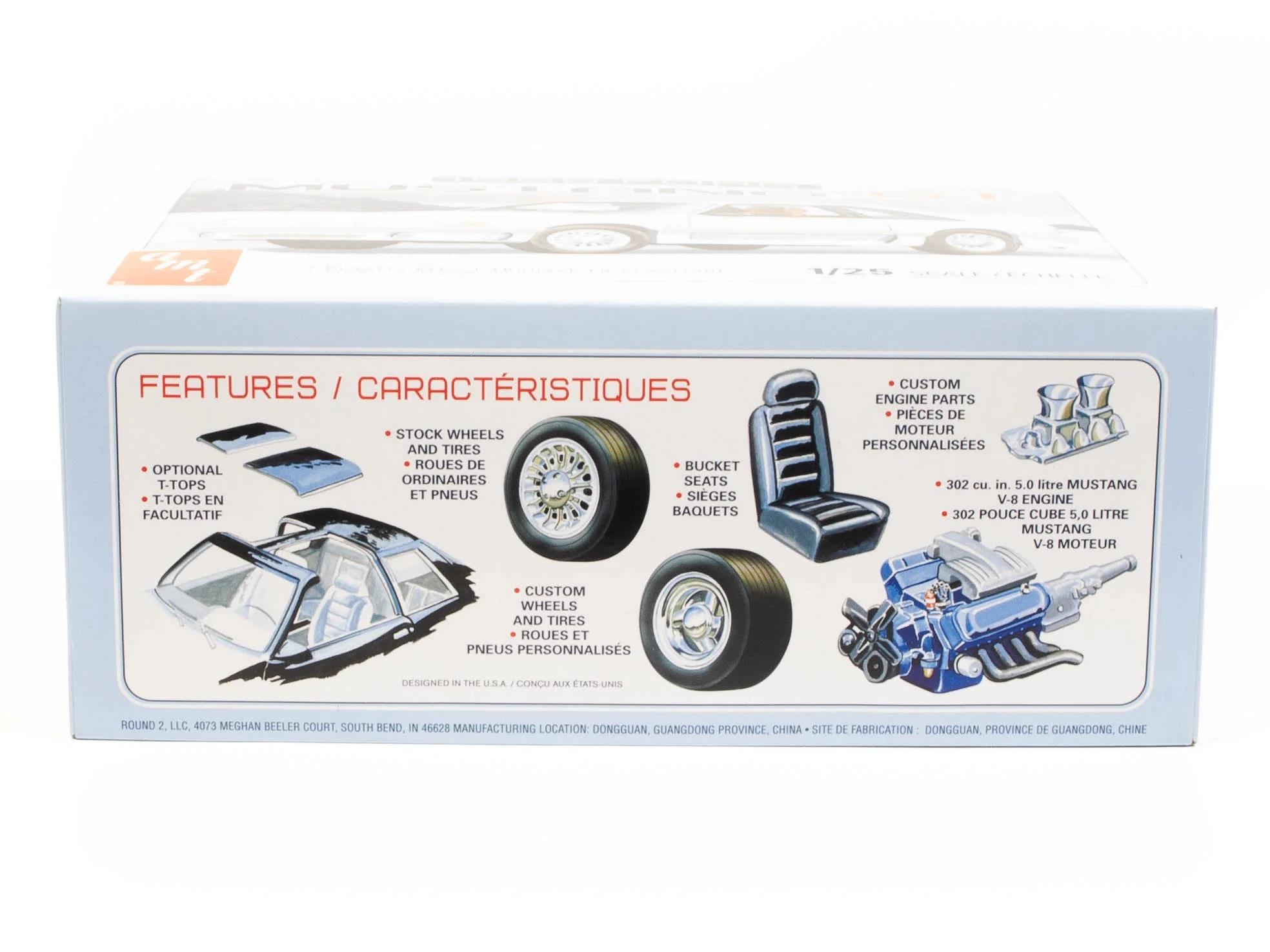 AMT 1/25 88 Ford Mustang Model Kit — official product photo 3