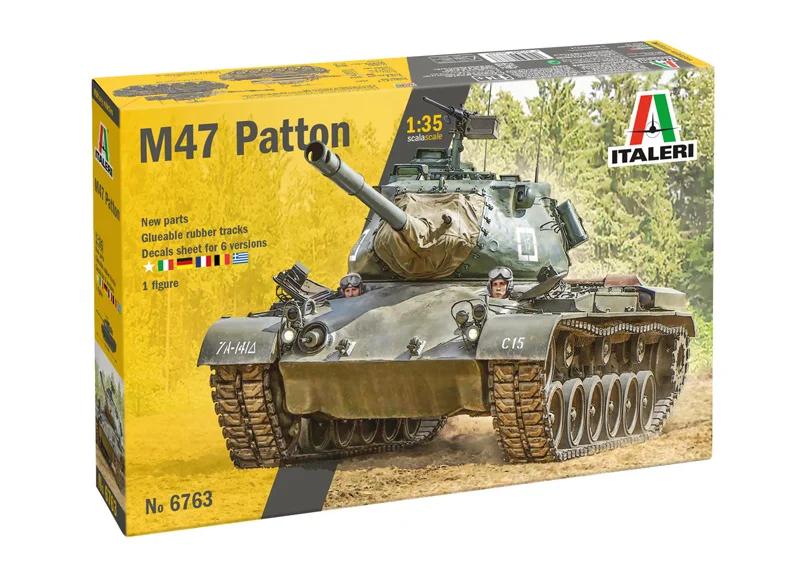 Italeri 1/35 M47 Patton Model Kit — official product photo 1