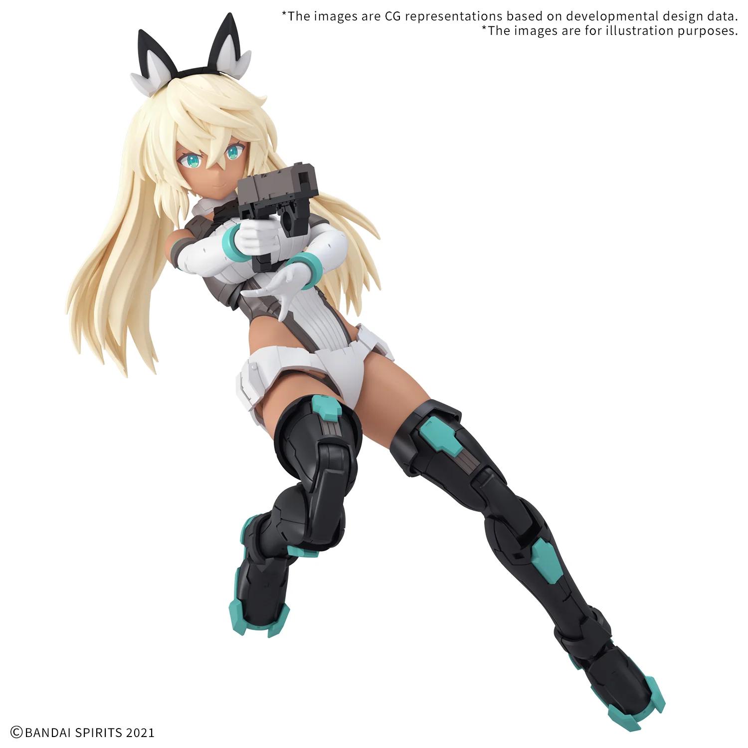 Bandai 1/144 30MS Sis-h00 Sestieh Color C Model Kit — official product photo 3
