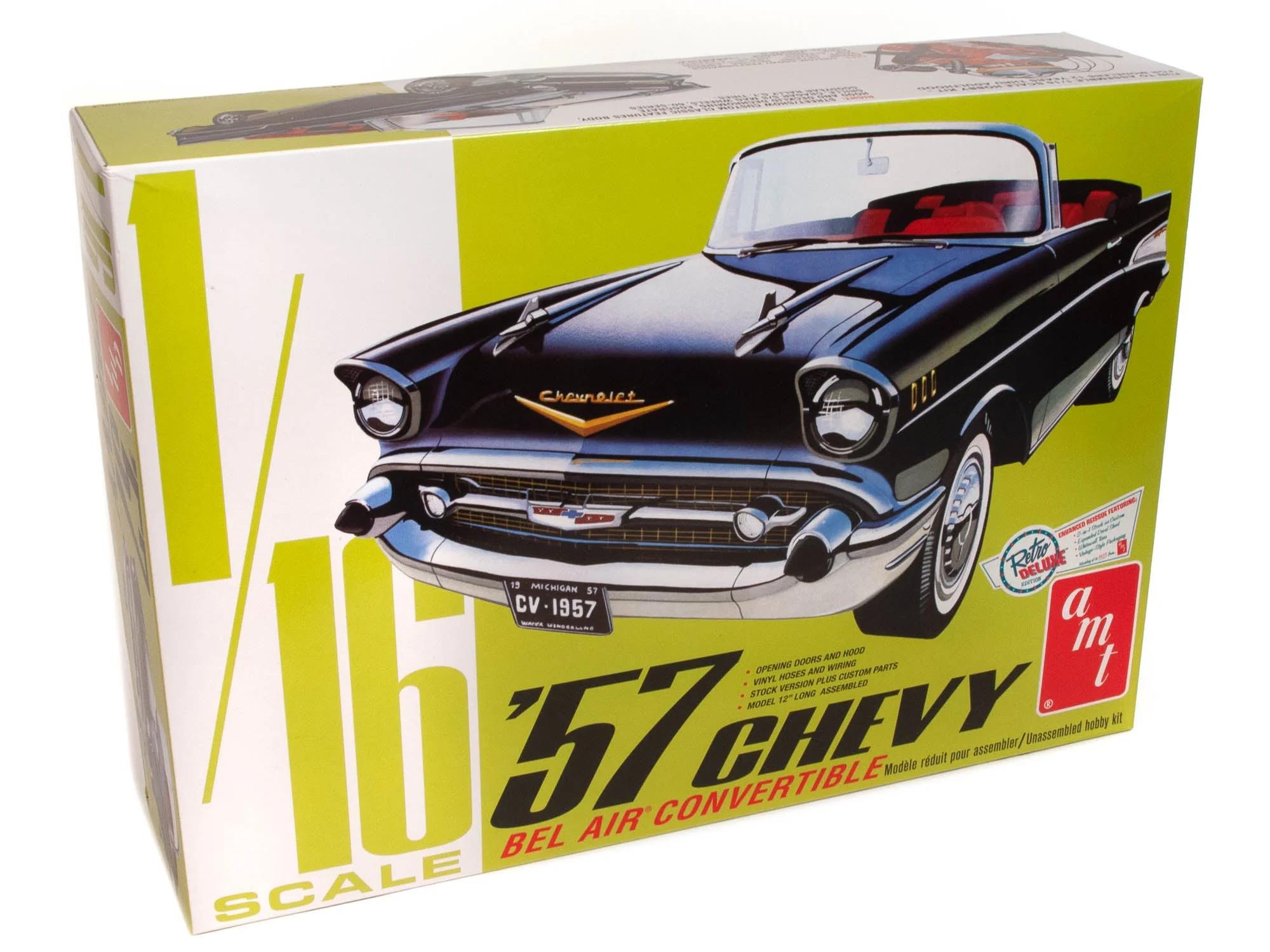 AMT 1/16 1957 Chevy Bel Air Conv Model Kit — official product photo 1