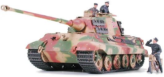 Tamiya 1/35 German King Tiger Model Kit — box art